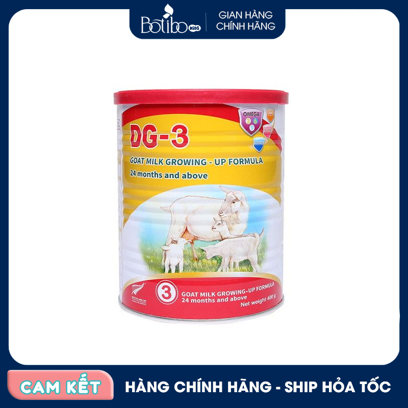 Sữa dê công thức DG-3 400g (Trên 2 tuổi)